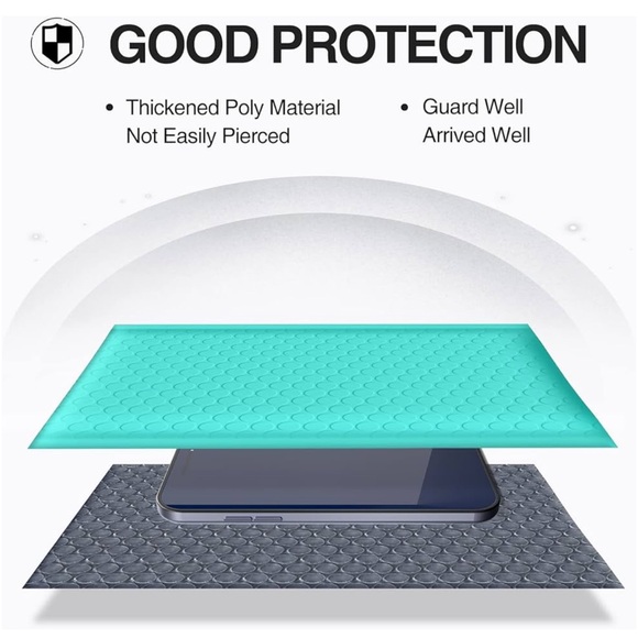 NEW!💙10 pack Bubble Envelope 6 x 9 inch- Teal Blue - Picture 6 of 7